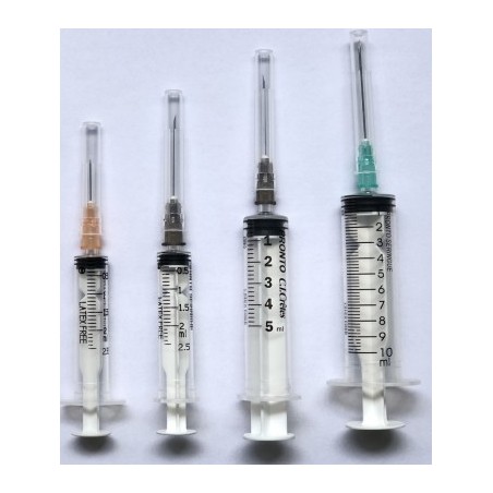 Seringue 2,5ml Intra Musculaire - Aiguille G22