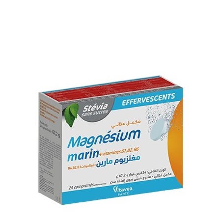 Magnésium + vitamines B1, B2, B6