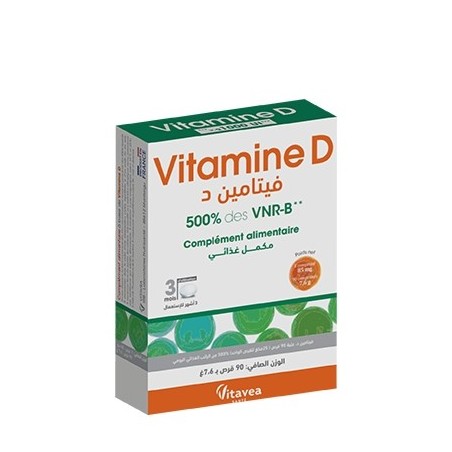 Vitamine D 500% - 1000UI